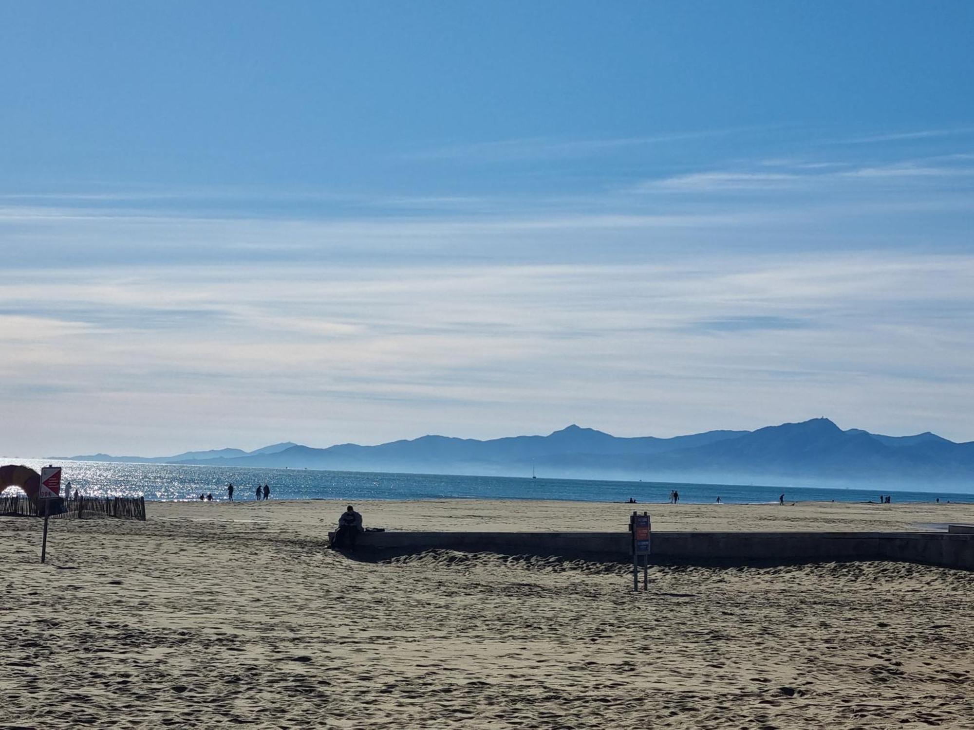 Studio Cosy Climatise Vue Mer Canet Plage 3Etoiles 外观 照片