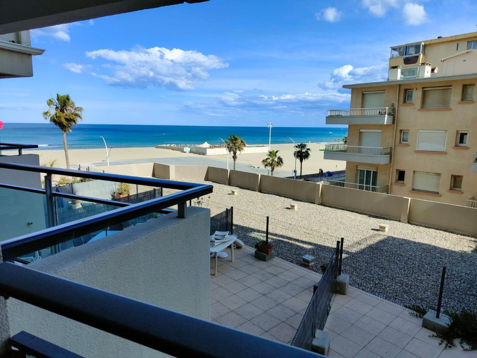 Studio Cosy Climatise Vue Mer Canet Plage 3Etoiles 外观 照片