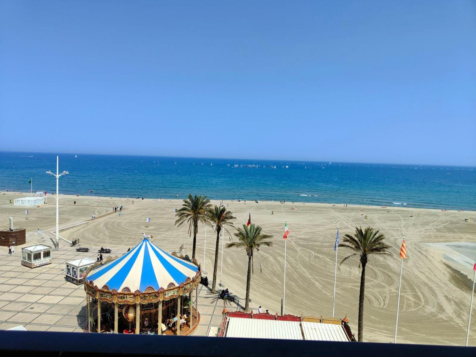 Studio Cosy Climatise Vue Mer Canet Plage 3Etoiles 外观 照片